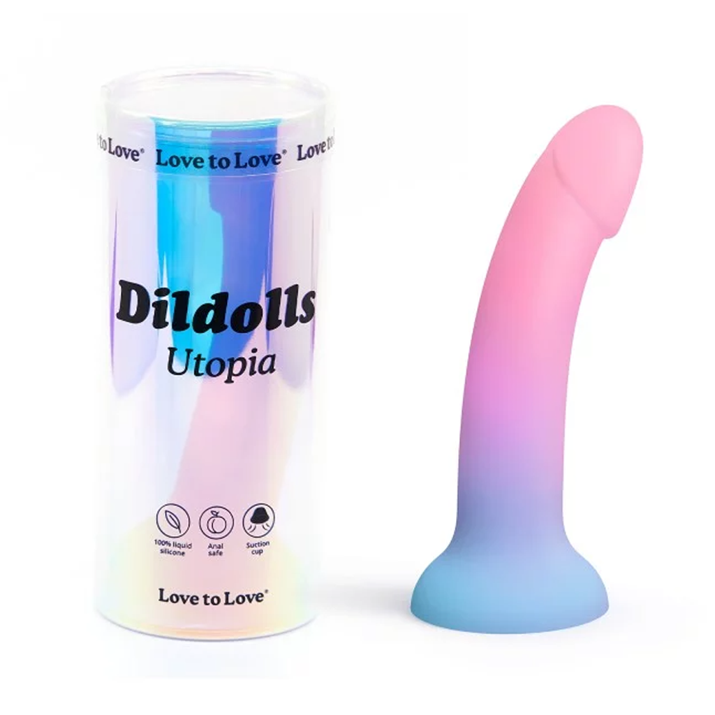 DILDOLLS - UTOPIA – Rechargeable, Discreet, Intimate Wellness Accessory – Quiet, Rechargeable, Waterproof, Couples & Solo Use, Discreet Intimate Wellness Accessory