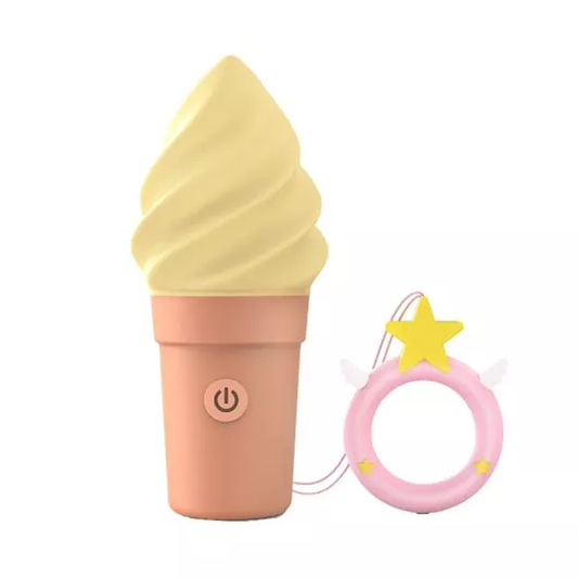 CAND'ICE - VANILLA POP – Rechargeable, Discreet, Intimate Wellness Accessory – Quiet, Rechargeable, Waterproof, Couples & Solo Use, Discreet Intimate Wellness Accessory