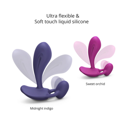 WITTY - MIDNIGHT INDIGO – Rechargeable, Discreet, Intimate Wellness Accessory – Quiet, Rechargeable, Waterproof, Couples & Solo Use, Discreet Intimate Wellness Accessory