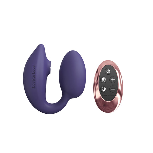 WONDERLOVER - MIDNIGHT INDIGO – Rechargeable, Discreet, Intimate Wellness Accessory – Quiet, Rechargeable, Waterproof, Couples & Solo Use, Discreet Intimate Wellness Accessory