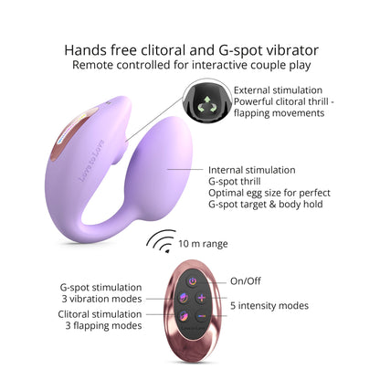WONDERLOVER - VIVA MAUVE – Rechargeable, Discreet, Intimate Wellness Accessory – Quiet, Rechargeable, Waterproof, Couples & Solo Use, Discreet Intimate Wellness Accessory