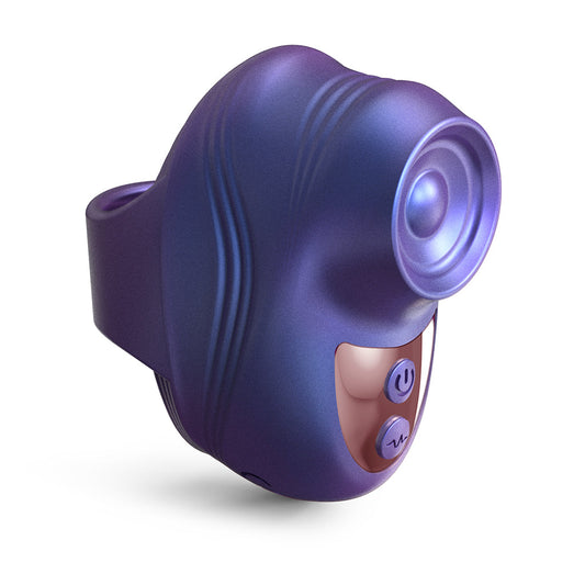 KISSCOOL - IRIDESCENT INDIGO – Rechargeable, Discreet, Intimate Wellness Accessory – Quiet, Rechargeable, Waterproof, Couples & Solo Use, Discreet Intimate Wellness Accessory
