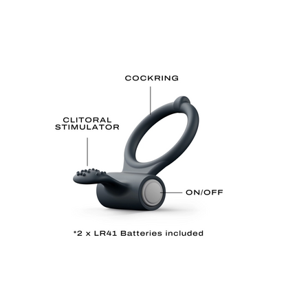 POWER CLIT BLACK – Rechargeable, Discreet, Intimate Wellness Accessory – Quiet, Rechargeable, Waterproof, Couples & Solo Use, Discreet Intimate Wellness Accessory