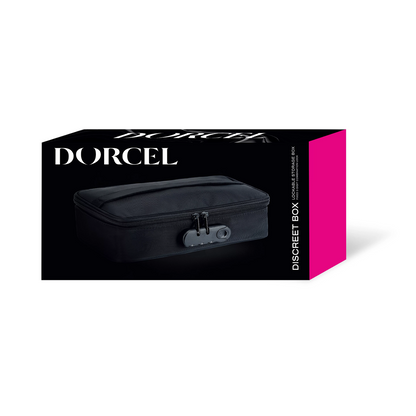 DISCREET BOX BLACK – Rechargeable, Discreet, Intimate Wellness Accessory – Quiet, Rechargeable, Waterproof, Couples & Solo Use, Discreet Intimate Wellness Accessory