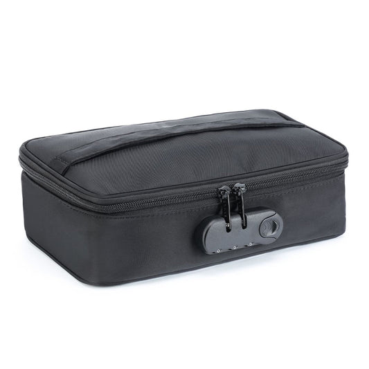 DISCREET BOX BLACK – Rechargeable, Discreet, Intimate Wellness Accessory – Quiet, Rechargeable, Waterproof, Couples & Solo Use, Discreet Intimate Wellness Accessory