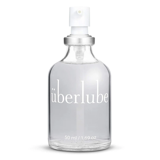 Überlube 50 mL Bottle – Rechargeable, Discreet, Intimate Wellness Accessory – Quiet, Rechargeable, Waterproof, Couples & Solo Use, Discreet Intimate Wellness Accessory
