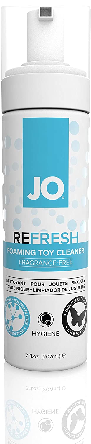 JO Foaming novelty item Cleaner 7oz – Rechargeable, Discreet, Intimate Wellness Accessory – Quiet, Rechargeable, Waterproof, Couples & Solo Use, Discreet Intimate Wellness Accessory