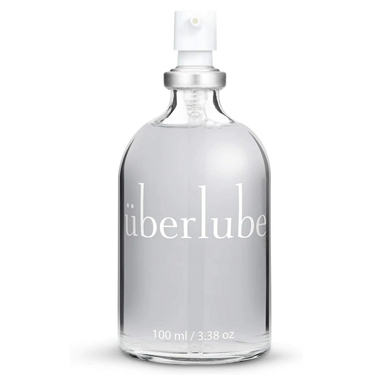 Überlube 100 mL Bottle – Rechargeable, Discreet, Intimate Wellness Accessory – Quiet, Rechargeable, Waterproof, Couples & Solo Use, Discreet Intimate Wellness Accessory