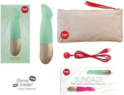 SUNDAZE – Rechargeable, Discreet, Intimate Wellness Accessory – Quiet, Rechargeable, Waterproof, Couples & Solo Use, Discreet Intimate Wellness Accessory