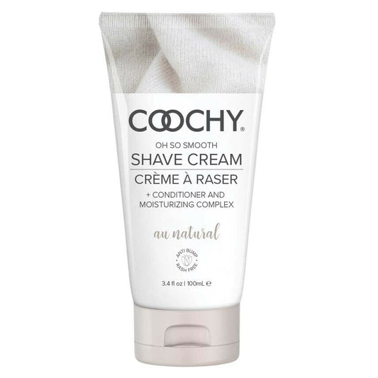 Shave Cream AU NATURAL 3.4 FL OZ – Rechargeable, Discreet, Intimate Wellness Accessory – Quiet, Rechargeable, Waterproof, Couples & Solo Use, Discreet Intimate Wellness Accessory