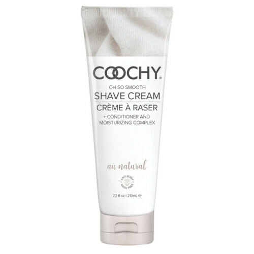 Shave Cream AU NATURAL 7.2 FL OZ – Rechargeable, Discreet, Intimate Wellness Accessory – Quiet, Rechargeable, Waterproof, Couples & Solo Use, Discreet Intimate Wellness Accessory