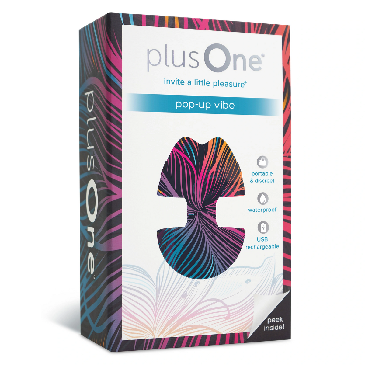 Pop – Rechargeable, Discreet, Intimate Wellness Accessory – Quiet, Rechargeable, Waterproof, Couples & Solo Use, Discreet Intimate Wellness Accessory