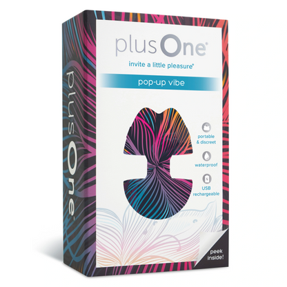 Pop – Rechargeable, Discreet, Intimate Wellness Accessory – Quiet, Rechargeable, Waterproof, Couples & Solo Use, Discreet Intimate Wellness Accessory