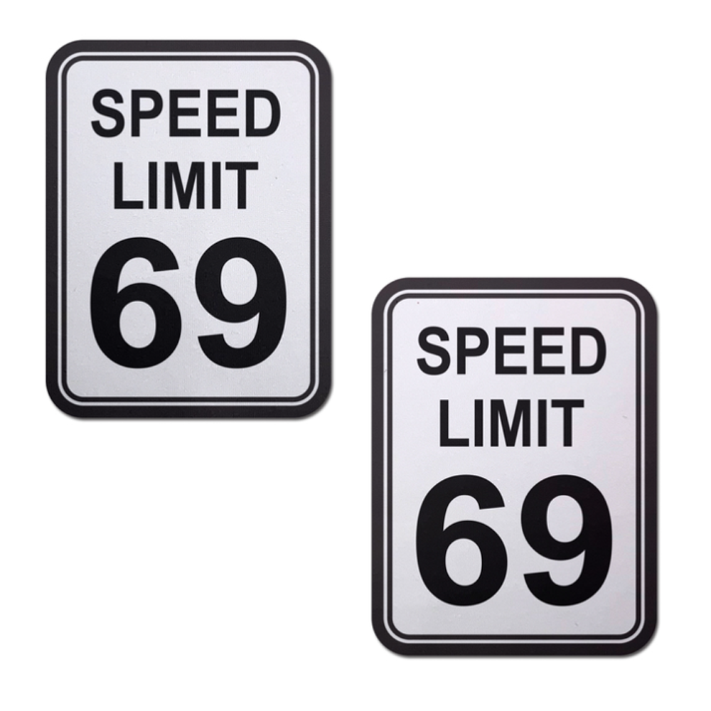 Speed Limit 69 Nipple Pasties – Rechargeable, Discreet, Intimate Wellness Accessory – Quiet, Rechargeable, Waterproof, Couples & Solo Use, Discreet Intimate Wellness Accessory