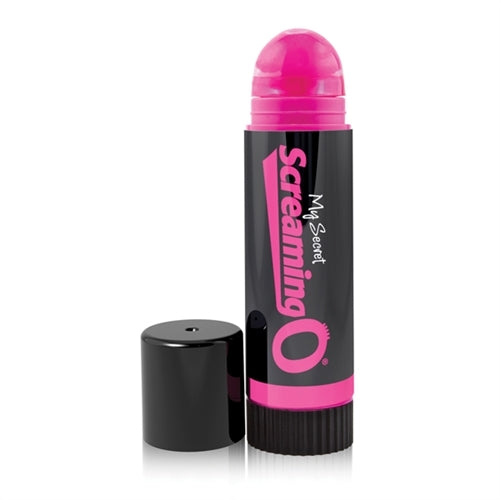 My Secret Screaming O Vibrating Lip Balm - Each – Rechargeable, Discreet, Intimate Wellness Accessory – Quiet, Rechargeable, Waterproof, Couples & Solo Use, Discreet Intimate Wellness Accessory