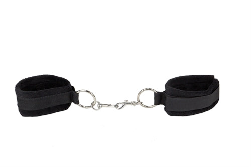 Velcro Cuffs - Black – Rechargeable, Discreet, Intimate Wellness Accessory – Quiet, Rechargeable, Waterproof, Couples & Solo Use, Discreet Intimate Wellness Accessory