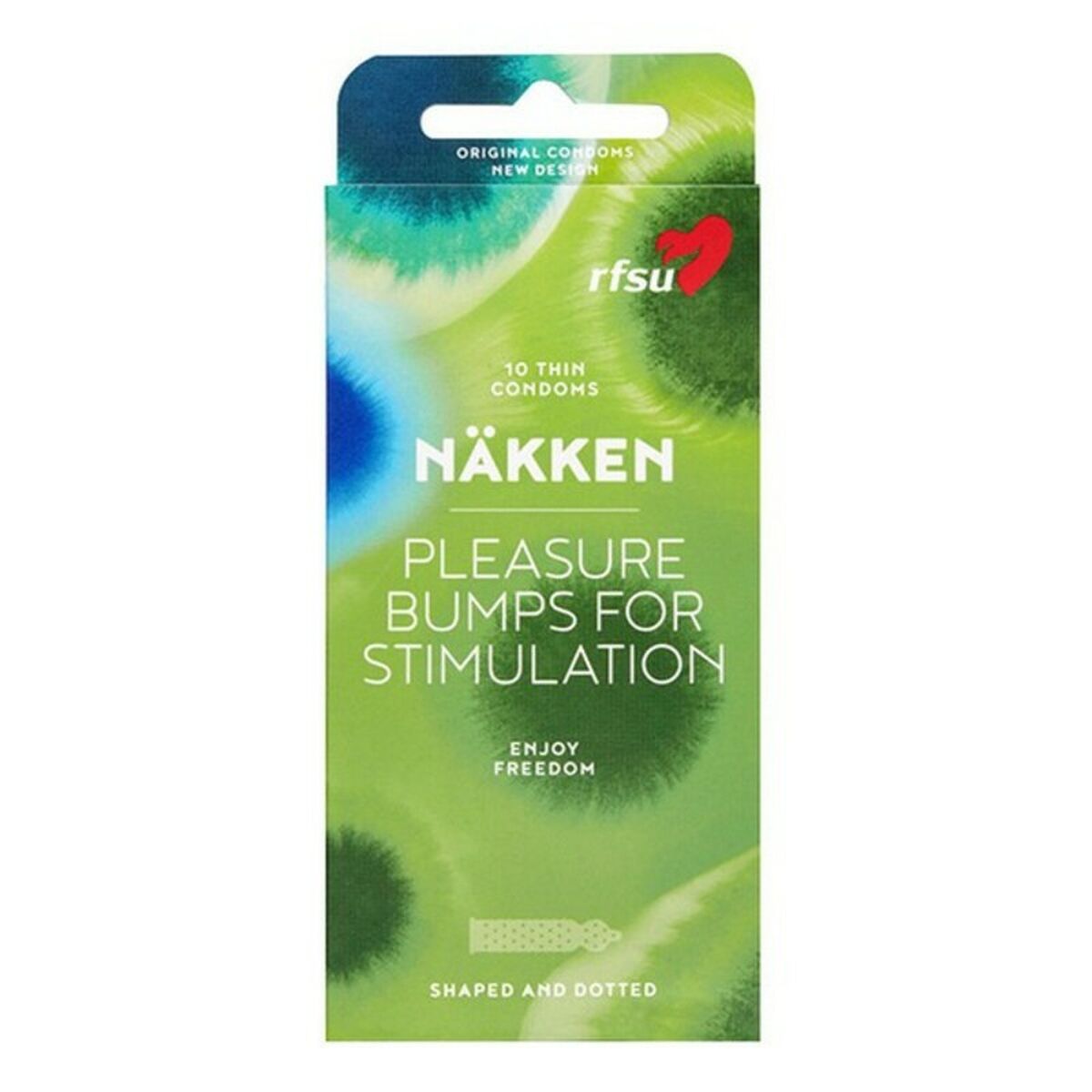 Condoms RFSU Näkken 18,5 cm (10 uds) – Rechargeable, Discreet, Intimate Wellness Accessory – Quiet, Rechargeable, Waterproof, Couples & Solo Use, Discreet Intimate Wellness Accessory