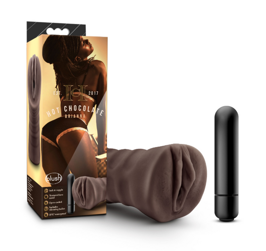 Hot Chocolate - Brianna - Chocolate – Rechargeable, Discreet, Intimate Wellness Accessory – Quiet, Rechargeable, Waterproof, Couples & Solo Use, Discreet Intimate Wellness Accessory