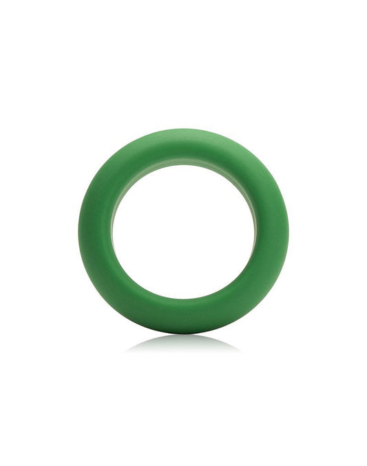 Green Silicone C-Ring - Medium Stretch – Rechargeable, Discreet, Intimate Wellness Accessory – Quiet, Rechargeable, Waterproof, Couples & Solo Use, Discreet Intimate Wellness Accessory