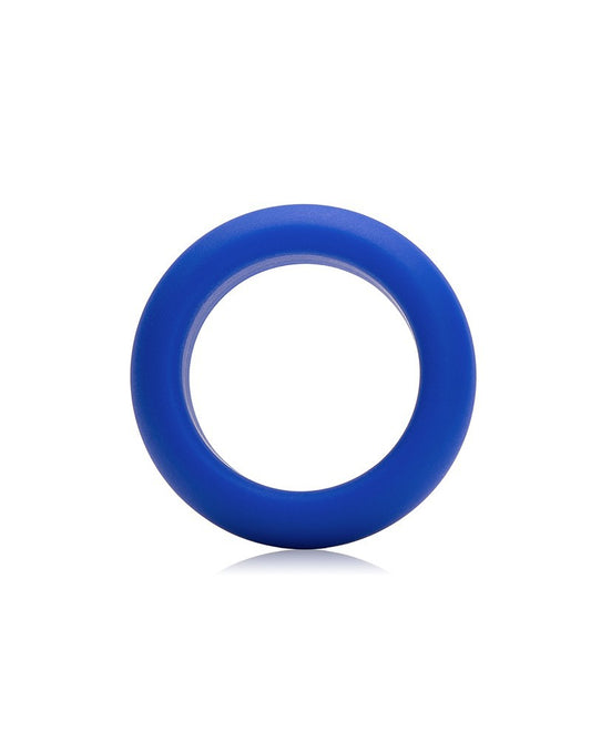 Blue Silicone C-Ring - Minimum Stretch – Rechargeable, Discreet, Intimate Wellness Accessory – Quiet, Rechargeable, Waterproof, Couples & Solo Use, Discreet Intimate Wellness Accessory
