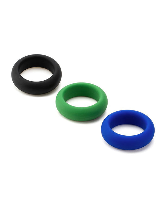 3 Pack Silicone C-rings – Rechargeable, Discreet, Intimate Wellness Accessory – Quiet, Rechargeable, Waterproof, Couples & Solo Use, Discreet Intimate Wellness Accessory