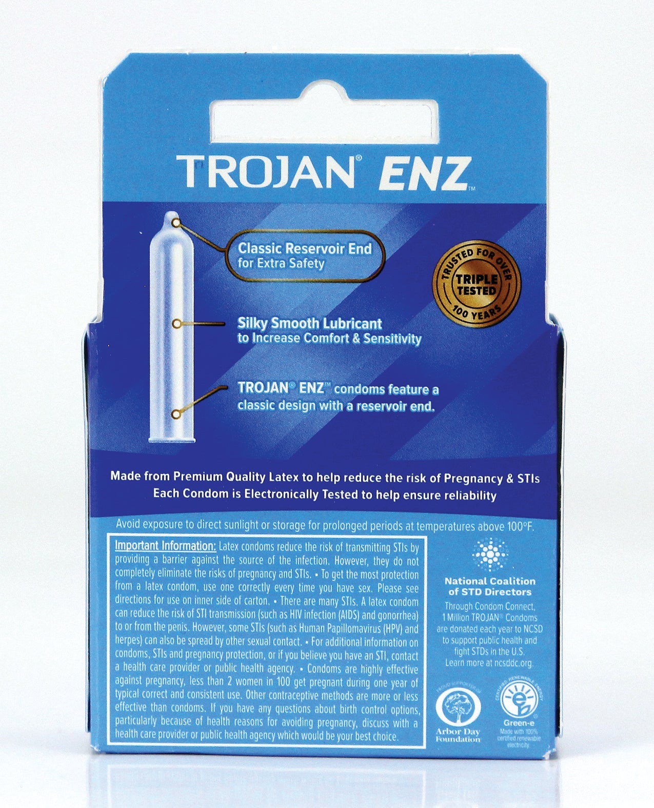 Trojan ENZ Box 3 – Rechargeable, Discreet, Intimate Wellness Accessory – Quiet, Rechargeable, Waterproof, Couples & Solo Use, Discreet Intimate Wellness Accessory