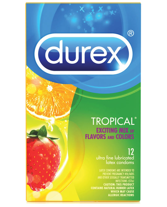 Durex Tropical Flavors Box 12