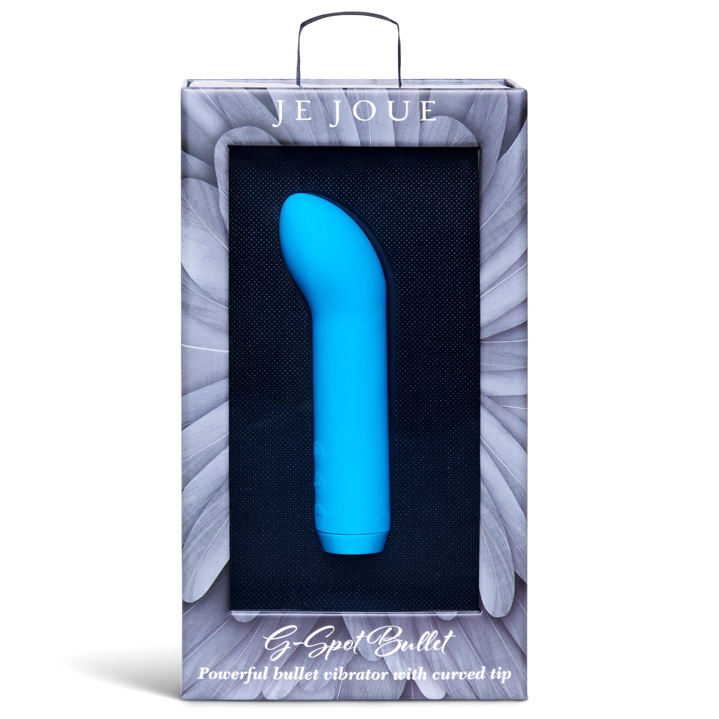 Je Joue G-Spot Clitoral massager Teal – Rechargeable, Discreet, Intimate Wellness Accessory – Quiet, Rechargeable, Waterproof, Couples & Solo Use, Discreet Intimate Wellness Accessory