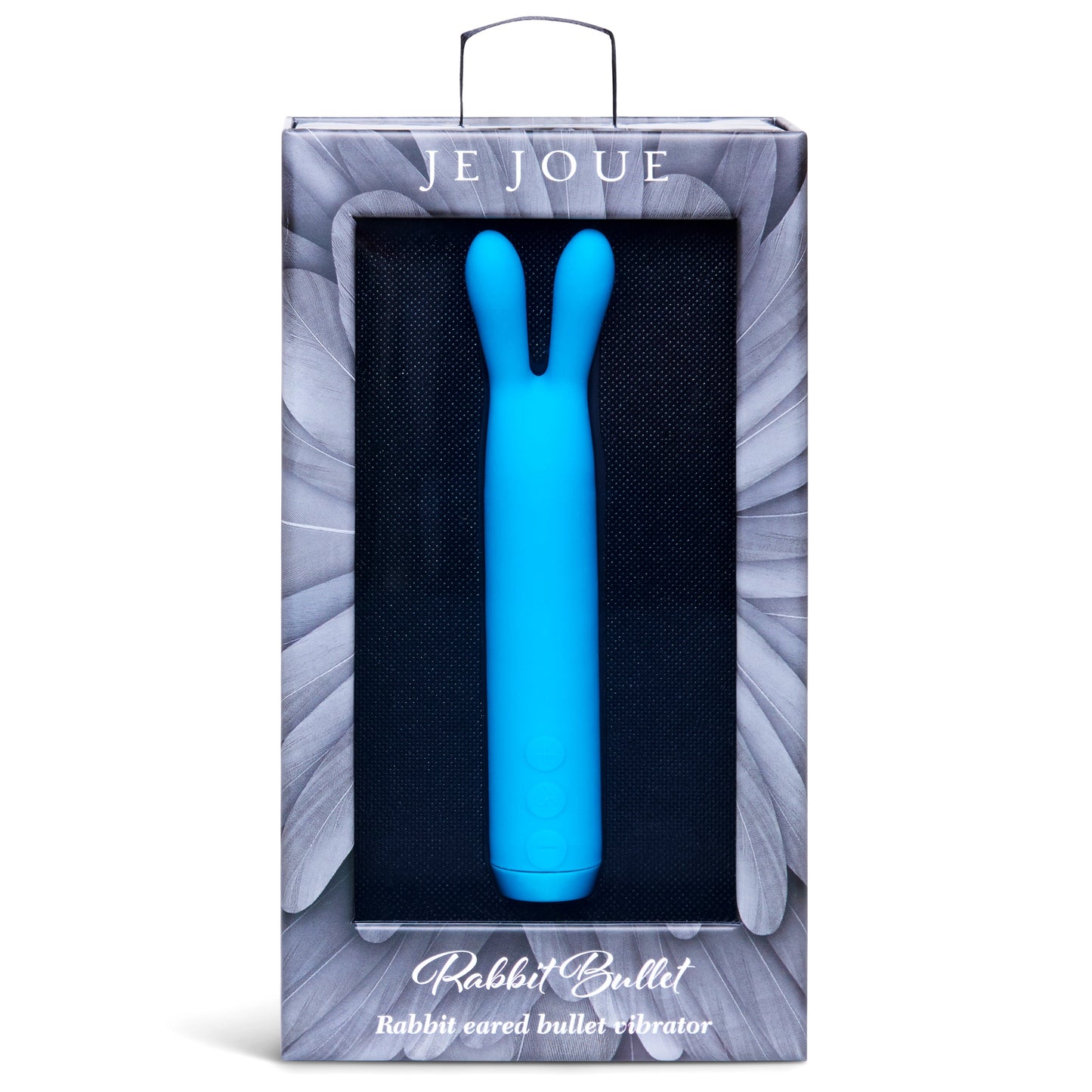 Je Joue Rabbit Bullet massager Teal – Rechargeable, Discreet, Intimate Wellness Accessory – Quiet, Rechargeable, Waterproof, Couples & Solo Use, Discreet Intimate Wellness Accessory