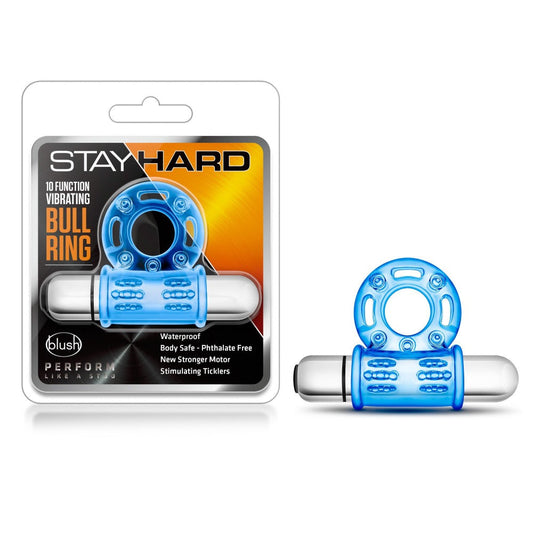 StayHard 10 Funct Vibrating Mega Bullet – Rechargeable, Discreet, Intimate Wellness Accessory – Quiet, Rechargeable, Waterproof, Couples & Solo Use, Discreet Intimate Wellness Accessory