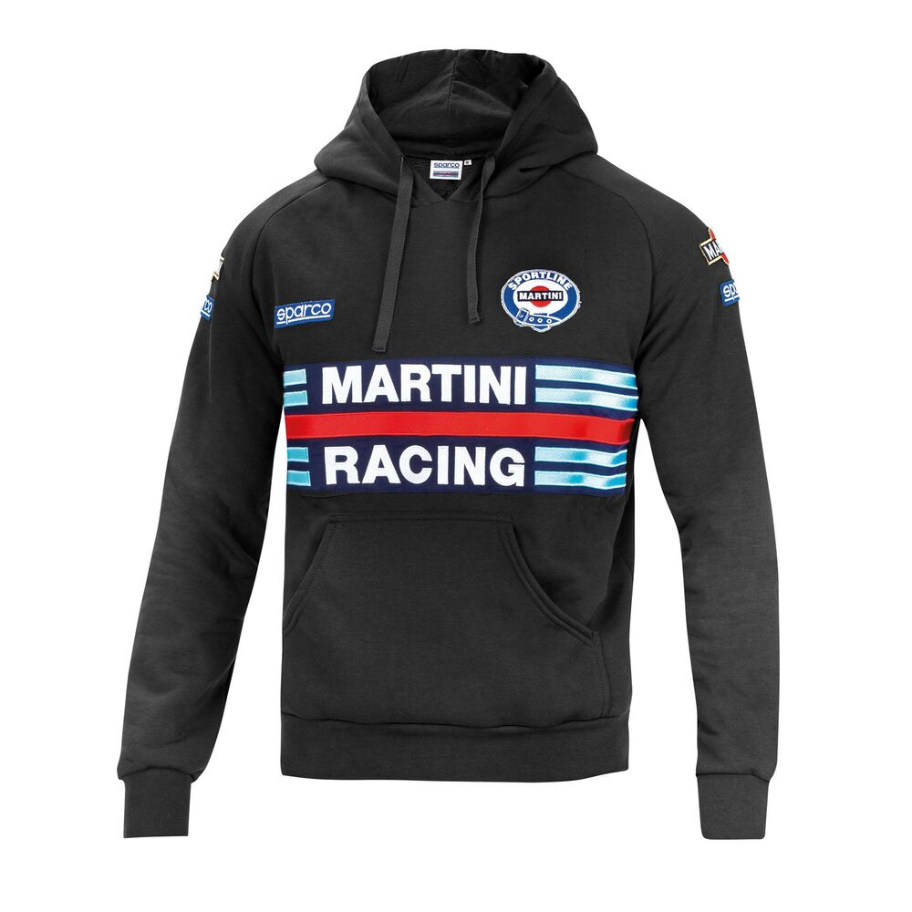 Men’s Hoodie Sparco MARTINI RACING Black Size L