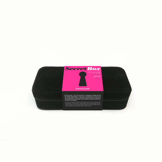 SECRET BOX V2 – Rechargeable, Discreet, Intimate Wellness Accessory – Quiet, Rechargeable, Waterproof, Couples & Solo Use, Discreet Intimate Wellness Accessory