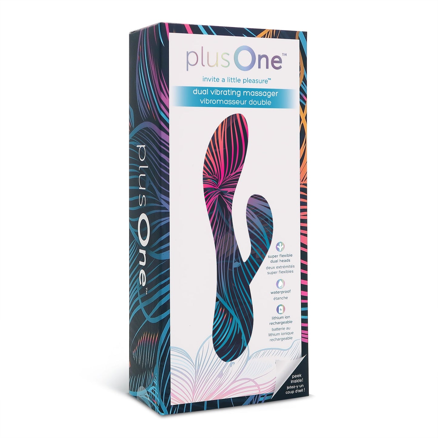 Dual Vibrating Massager – Rechargeable, Discreet, Intimate Wellness Accessory – Quiet, Rechargeable, Waterproof, Couples & Solo Use, Discreet Intimate Wellness Accessory