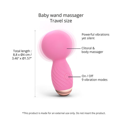 ITSY BITSY - PINK PASSION – Rechargeable, Discreet, Intimate Wellness Accessory – Quiet, Rechargeable, Waterproof, Couples & Solo Use, Discreet Intimate Wellness Accessory