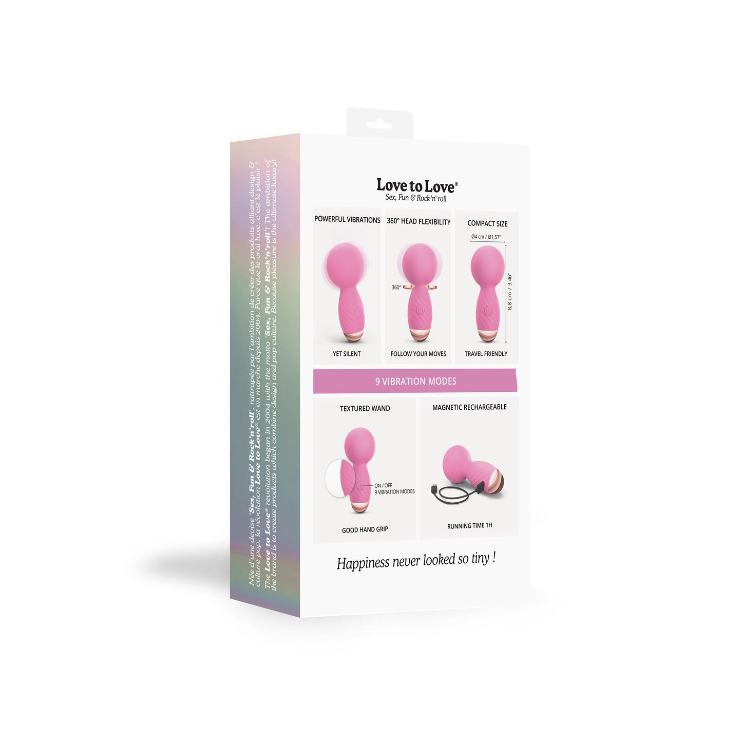 ITSY BITSY - PINK PASSION – Rechargeable, Discreet, Intimate Wellness Accessory – Quiet, Rechargeable, Waterproof, Couples & Solo Use, Discreet Intimate Wellness Accessory
