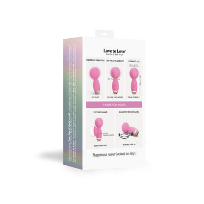 ITSY BITSY - PINK PASSION – Rechargeable, Discreet, Intimate Wellness Accessory – Quiet, Rechargeable, Waterproof, Couples & Solo Use, Discreet Intimate Wellness Accessory