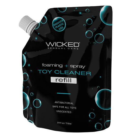 novelty item Cleaner Refill Pouch 24oz – Rechargeable, Discreet, Intimate Wellness Accessory – Quiet, Rechargeable, Waterproof, Couples & Solo Use, Discreet Intimate Wellness Accessory