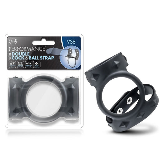 Performance VS8 Double male/Ball Strap – Rechargeable, Discreet, Intimate Wellness Accessory – Quiet, Rechargeable, Waterproof, Couples & Solo Use, Discreet Intimate Wellness Accessory