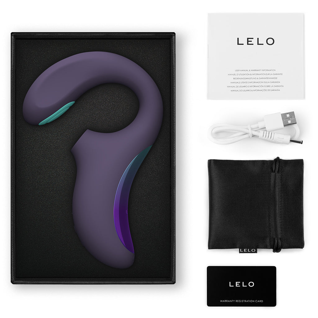 Enigma Double Sonic Purple – Rechargeable, Discreet, Intimate Wellness Accessory – Quiet, Rechargeable, Waterproof, Couples & Solo Use, Discreet Intimate Wellness Accessory