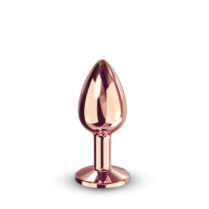 Diamond Plug Rose Gold Small – Rechargeable, Discreet, Intimate Wellness Accessory – Quiet, Rechargeable, Waterproof, Couples & Solo Use, Discreet Intimate Wellness Accessory