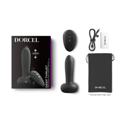 Deep Thrust – Rechargeable, Discreet, Intimate Wellness Accessory – Quiet, Rechargeable, Waterproof, Couples & Solo Use, Discreet Intimate Wellness Accessory