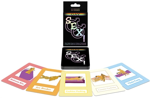 Gay intimacy! - Card Game – Rechargeable, Discreet, Intimate Wellness Accessory – Quiet, Rechargeable, Waterproof, Couples & Solo Use, Discreet Intimate Wellness Accessory