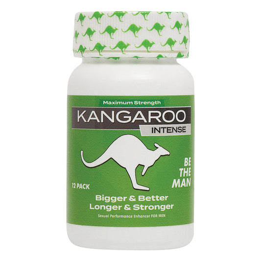 Kangaroo 'Green' Intense For Him 12 Count Bottle.