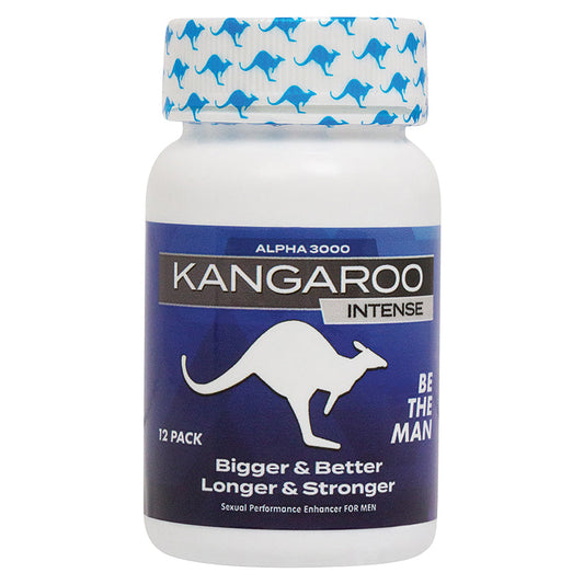 Kangaroo 'Blue' For Him 12 Count Bottle.