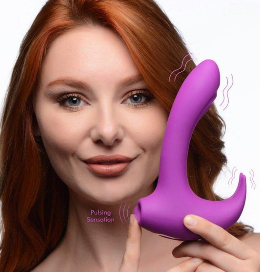 12X Rocker Pulsing & Vibrating Rabbit – Rechargeable, Discreet, Intimate Wellness Accessory – Quiet, Rechargeable, Waterproof, Couples & Solo Use, Discreet Intimate Wellness Accessory