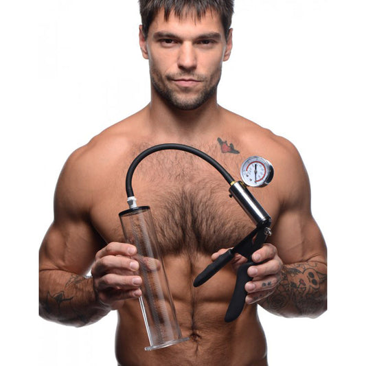male Pump Kit with 2.50" Cylinder – Rechargeable, Discreet, Intimate Wellness Accessory – Quiet, Rechargeable, Waterproof, Couples & Solo Use, Discreet Intimate Wellness Accessory