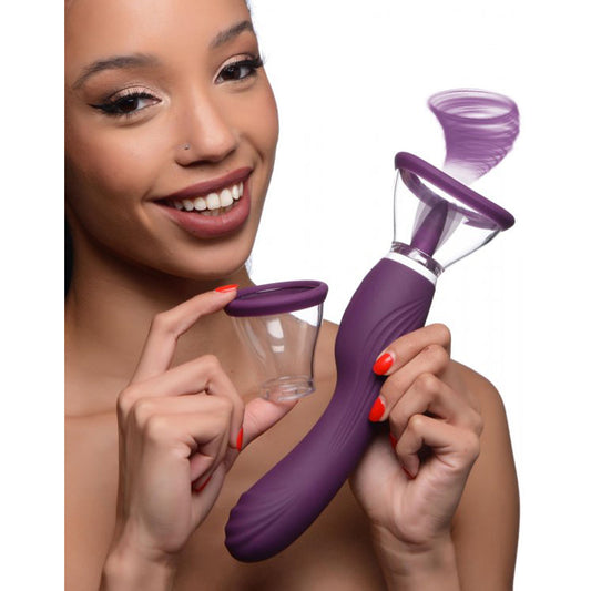 Lickgasm 8X Licking and Sucking Vibe – Rechargeable, Discreet, Intimate Wellness Accessory – Quiet, Rechargeable, Waterproof, Couples & Solo Use, Discreet Intimate Wellness Accessory