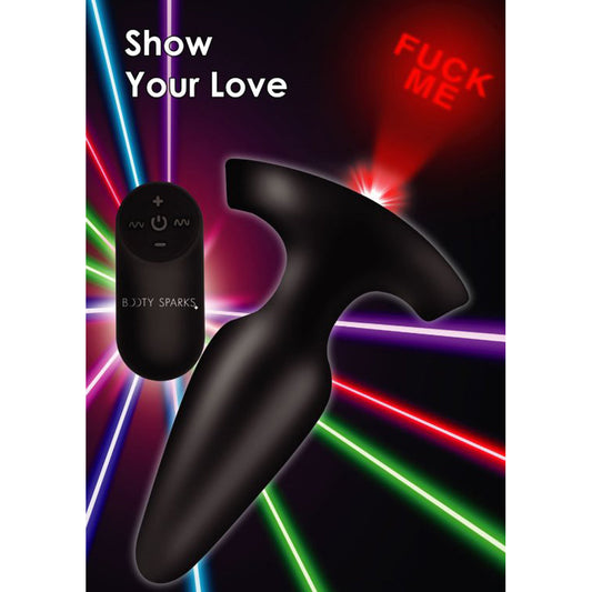 Laser Fuck Me Medium backdoor Plug w/ RC – Rechargeable, Discreet, Intimate Wellness Accessory – Quiet, Rechargeable, Waterproof, Couples & Solo Use, Discreet Intimate Wellness Accessory