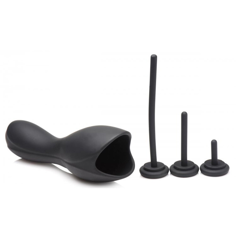 Vibrating Head Teaser w/ Urethral Sounds – Rechargeable, Discreet, Intimate Wellness Accessory – Quiet, Rechargeable, Waterproof, Couples & Solo Use, Discreet Intimate Wellness Accessory