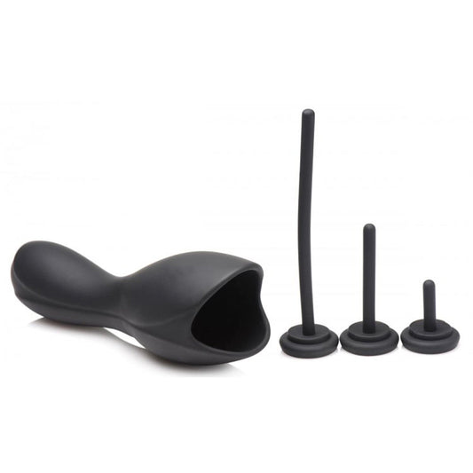 Vibrating Head Teaser w/ Urethral Sounds – Rechargeable, Discreet, Intimate Wellness Accessory – Quiet, Rechargeable, Waterproof, Couples & Solo Use, Discreet Intimate Wellness Accessory